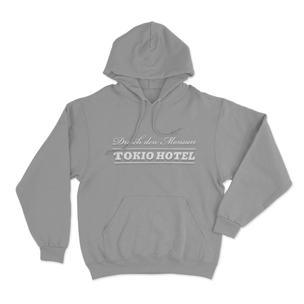 Durch Den Monsun Tokio Hotel Unisex Hoodie Grey Durch Den Monsun Tokio Hotel Unisex Hoodie Grey