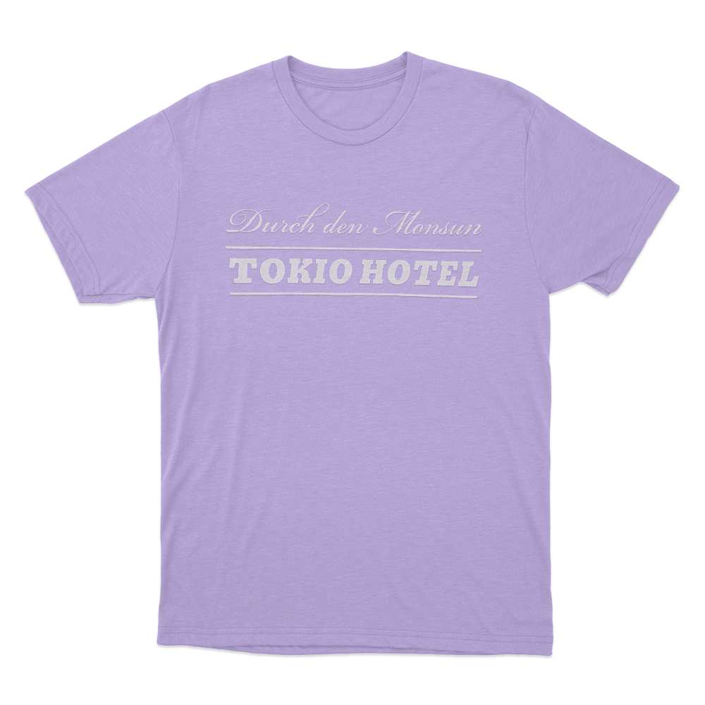 Durch Den Monsun Tokio Hotel Unisex T Shirt Purple Durch Den Monsun Tokio Hotel Unisex T Shirt Purple