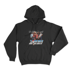 Tokio Hotel 2001 Retro Band Poster Unisex Hoodie Black