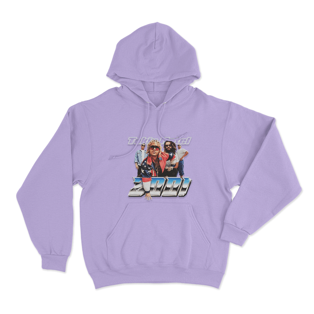 Tokio Hotel 2001 Retro Band Poster Unisex Hoodie Purple Tokio Hotel 2001 Retro Band Poster Unisex Hoodie Purple