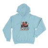 Tokio Hotel 2001 Retro Band Poster Unisex Hoodie Sky Blue