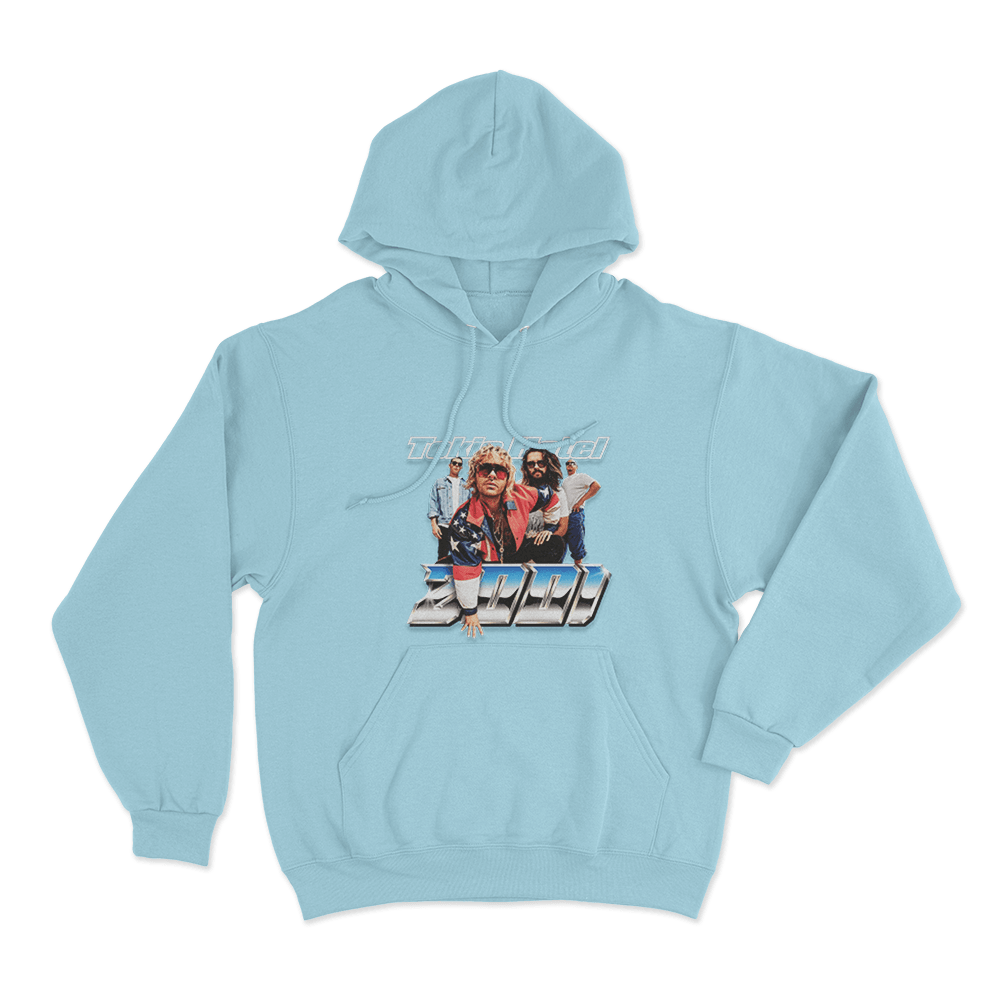 Tokio Hotel 2001 Retro Band Poster Unisex Hoodie Sky Blue Tokio Hotel 2001 Retro Band Poster Unisex Hoodie Sky Blue