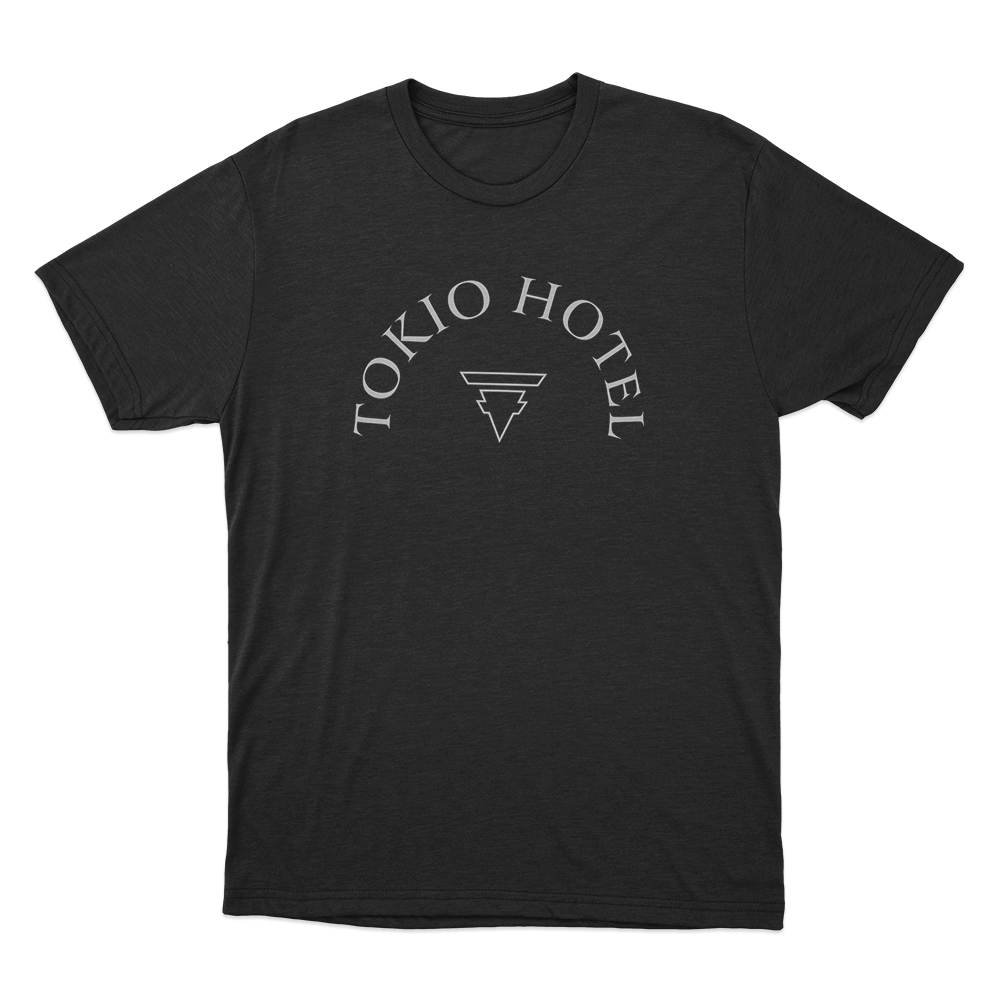 Tokio Hotel Arch Logo Unisex T Shirt Black Tokio Hotel Arch Logo Unisex T Shirt Black