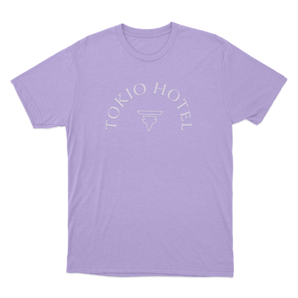 Tokio Hotel Arch Logo Unisex T Shirt Purple Tokio Hotel Arch Logo Unisex T Shirt Purple