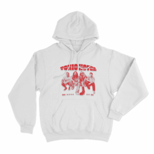 Tokio Hotel Contrast Unisex Hoodie White
