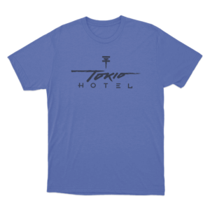 Tokio Hotel Logo Unisex T Shirt Blue