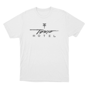 Tokio Hotel Logo Unisex T Shirt White