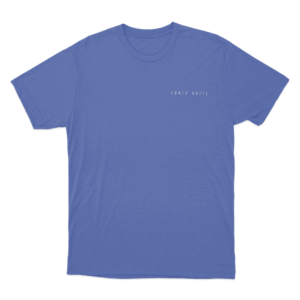 Tokio Hotel Text Logo Unisex T Shirt Blue