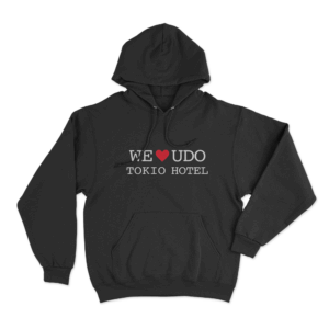 We Love Udo Tokio Hotel Unisex Hoodie Black