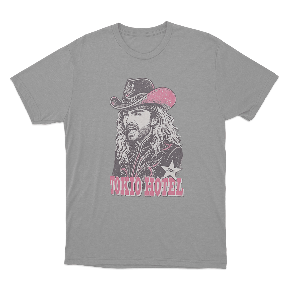 Western Bill Cowboy Portrait Unisex T Shirt Grey Western Bill Cowboy Portrait Unisex T Shirt Grey