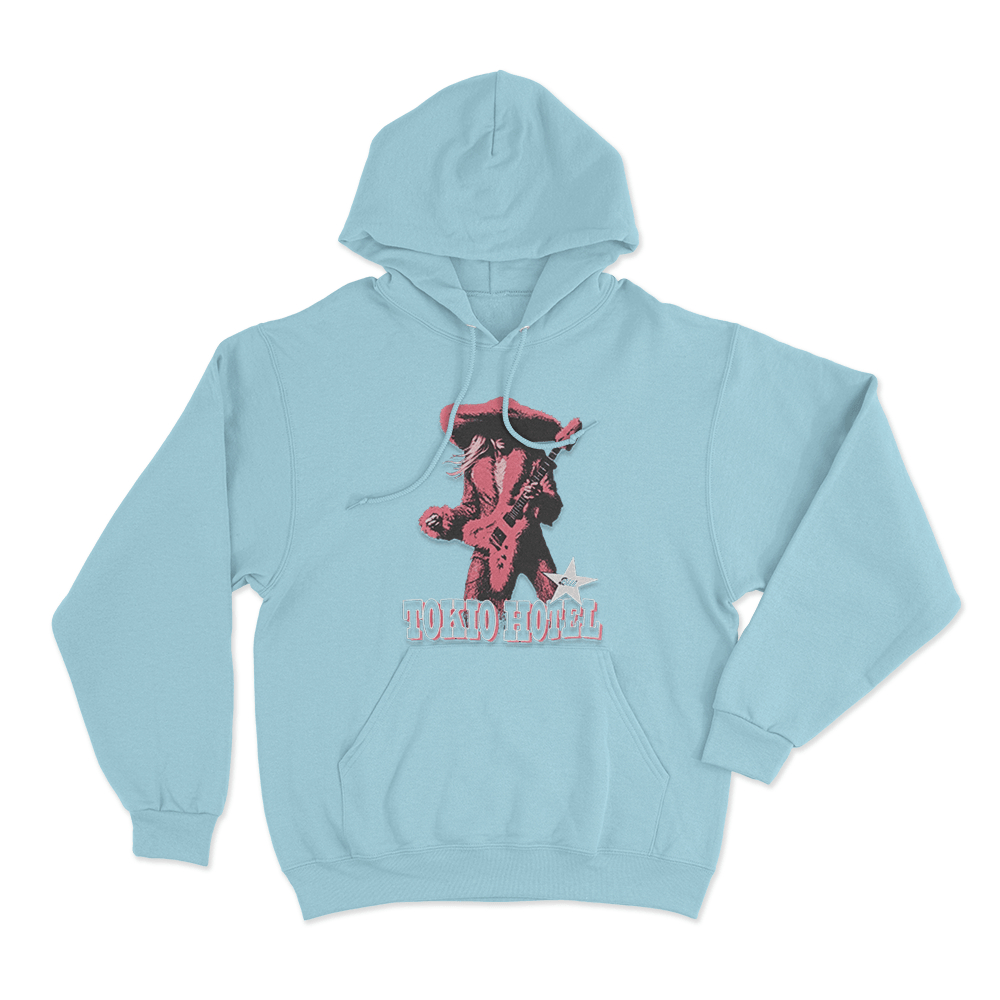 Western Unisex Hoodie Sky Blue Western Unisex Hoodie Sky Blue