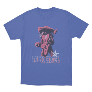 Western Unisex T Shirt Blue