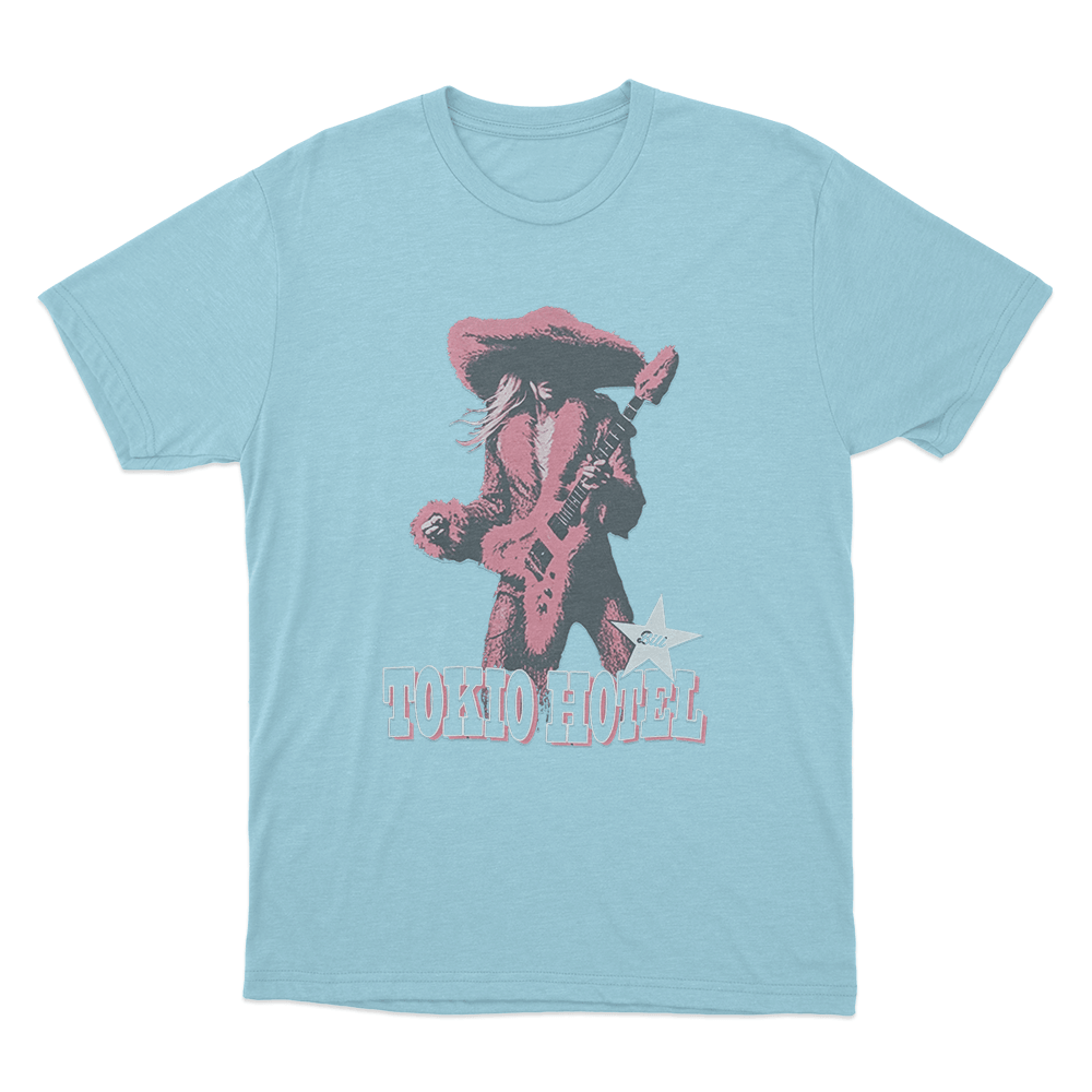 Western Unisex T Shirt Sky Blue Western Unisex T Shirt Sky Blue